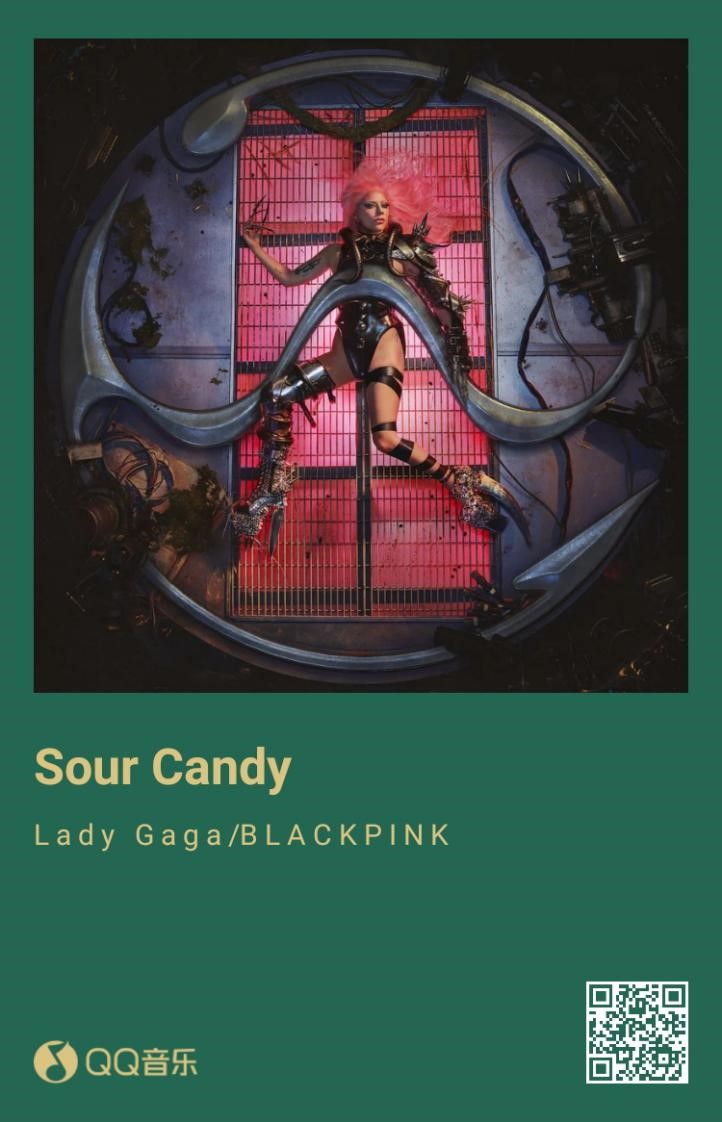 Lady Gaga¸衶Sour Candy޺BLACKPINKQQЯֻƬٳ